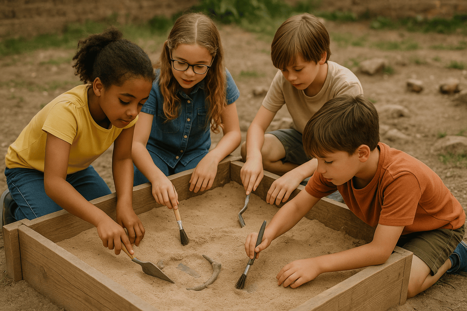 atelier creatif archeologie